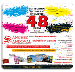oferta imprenta madrid